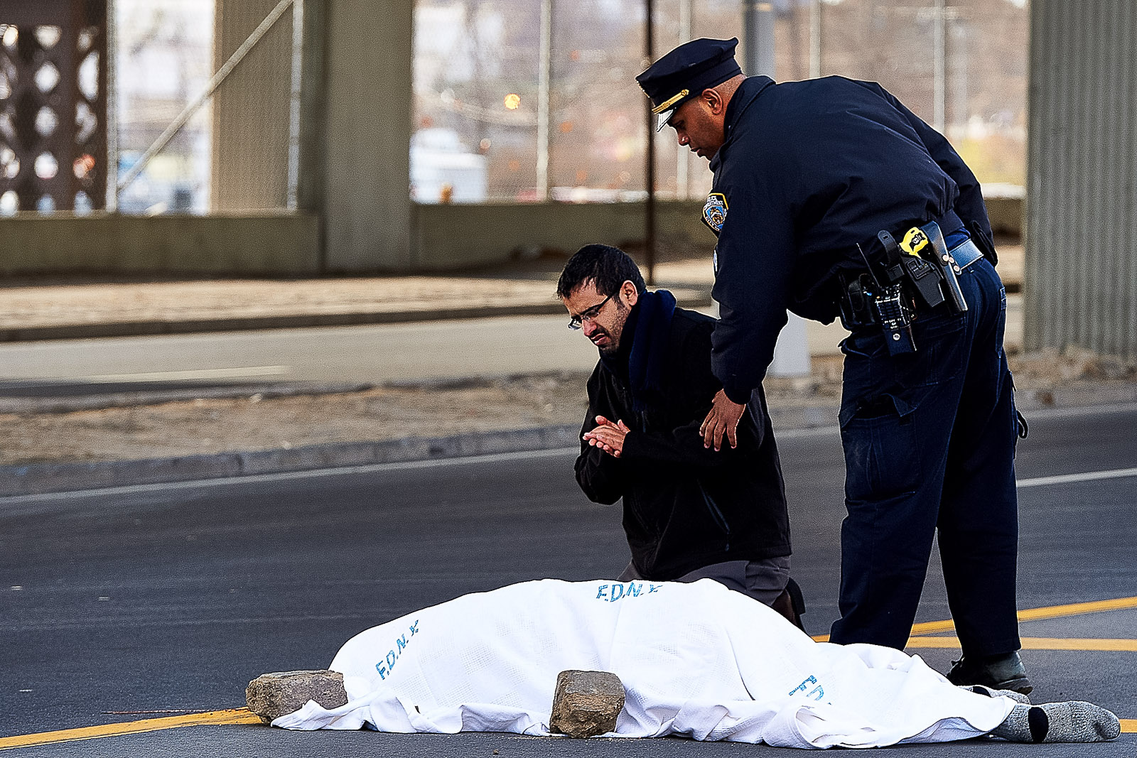 Fatal accident on Bruckner Blvd.