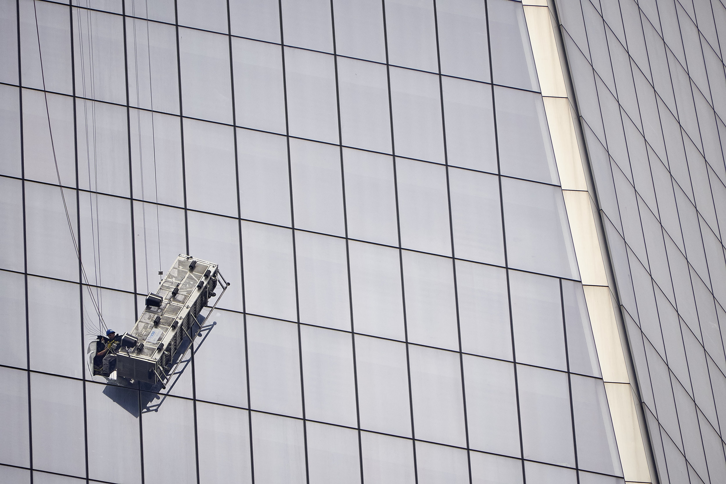 Scaffolding rescue at 1 World Trade Center 