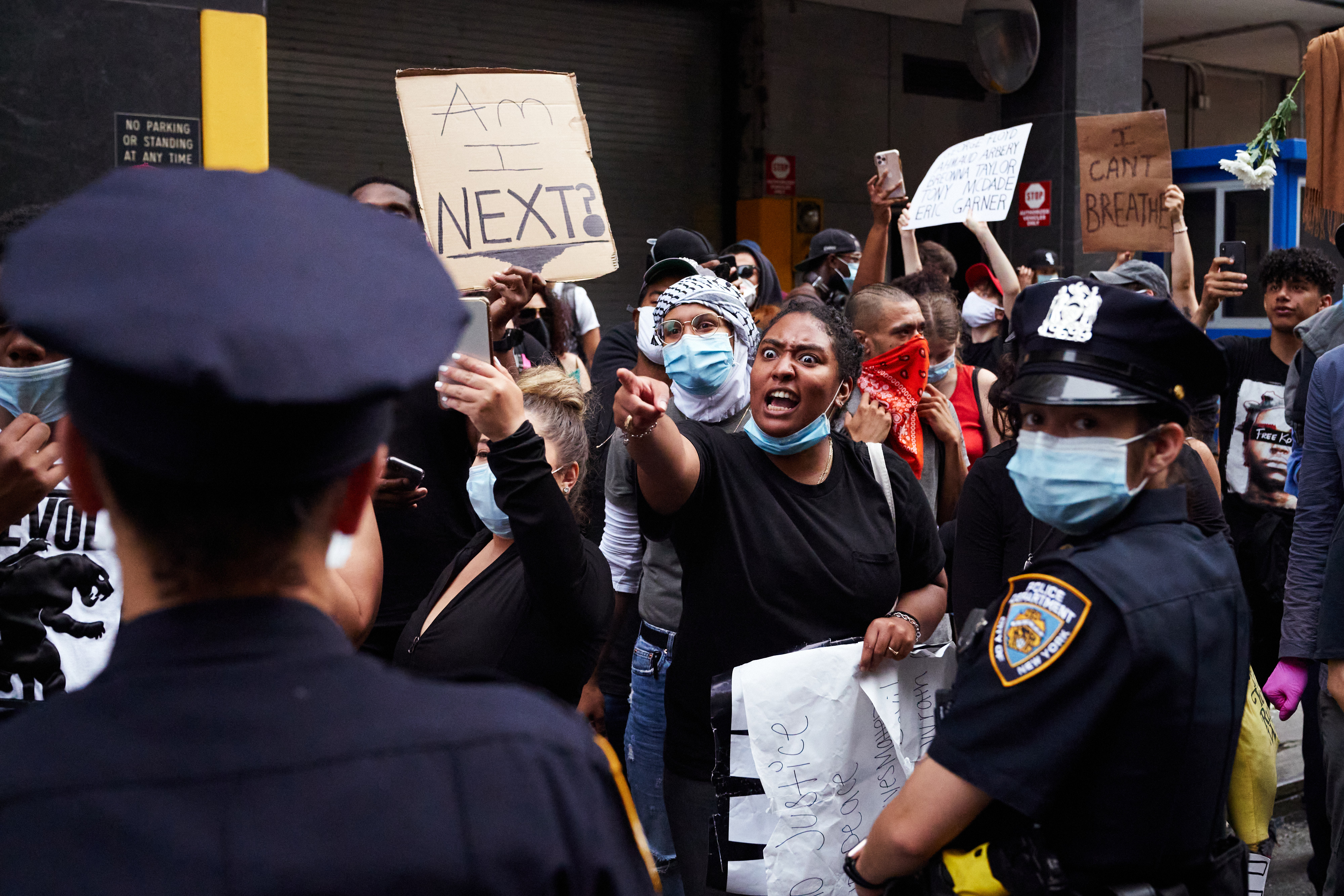 George Floyd Protests in Lower Manhattan