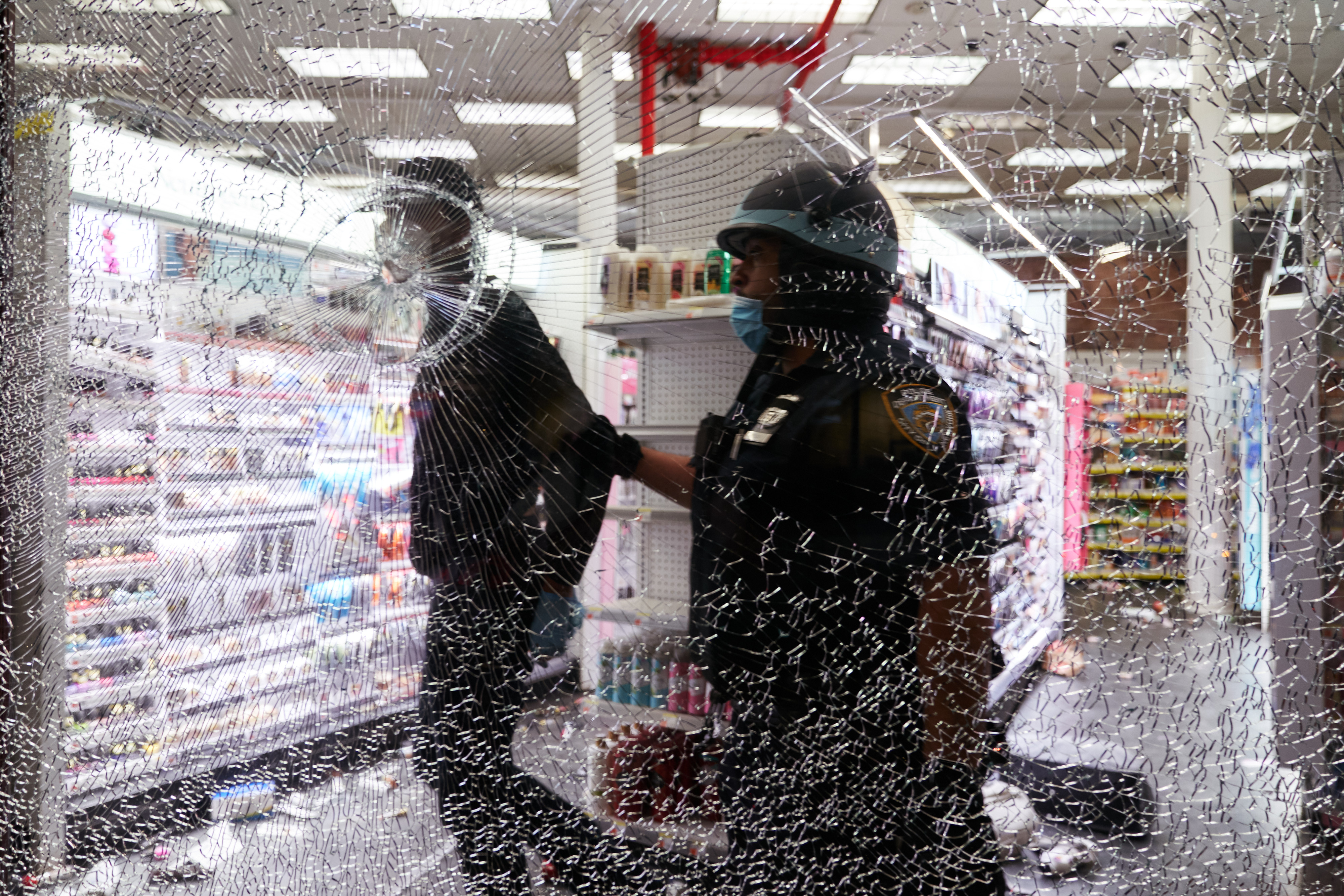 Looting in Soho
