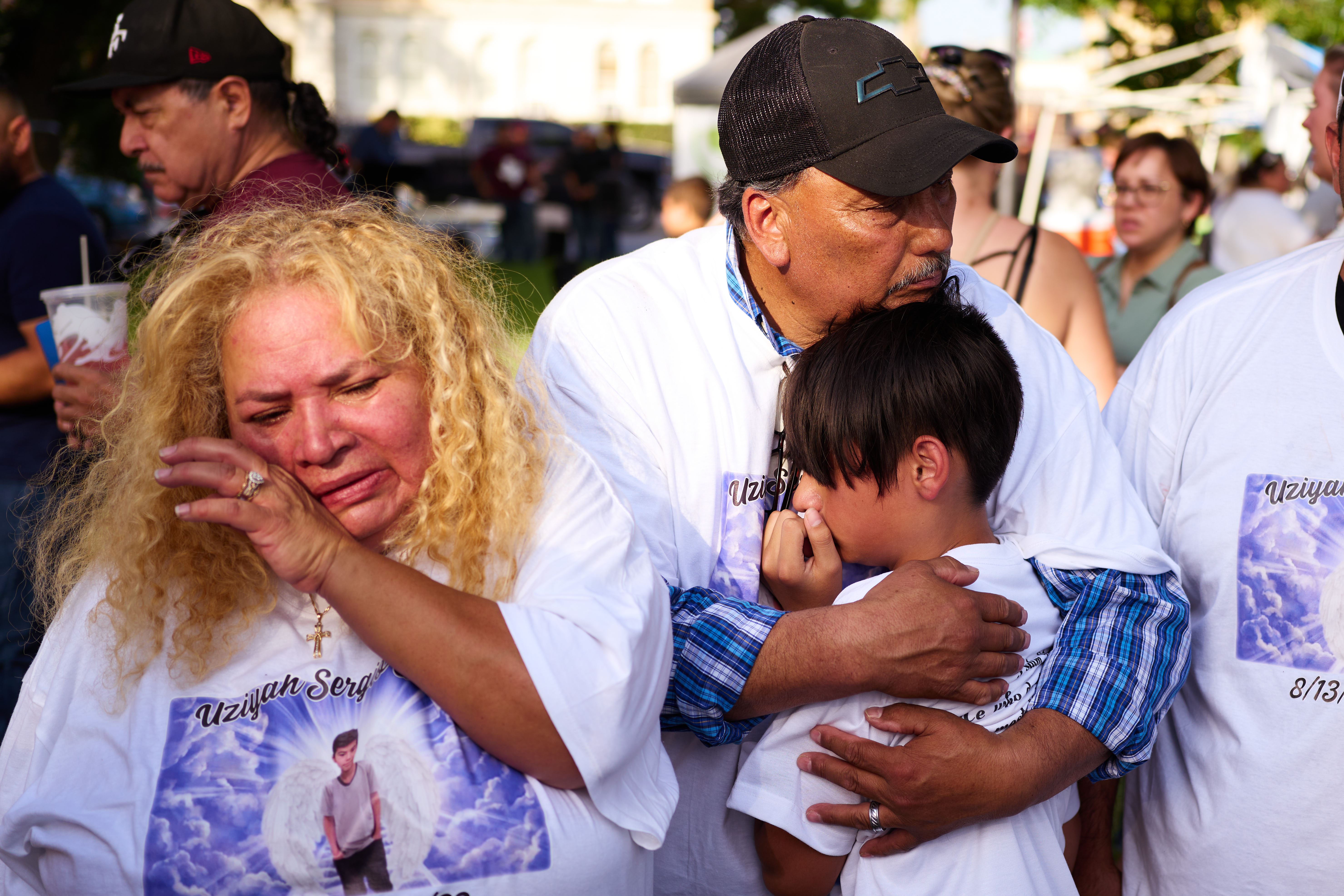 People mourn Robb Elementary School mass shooting