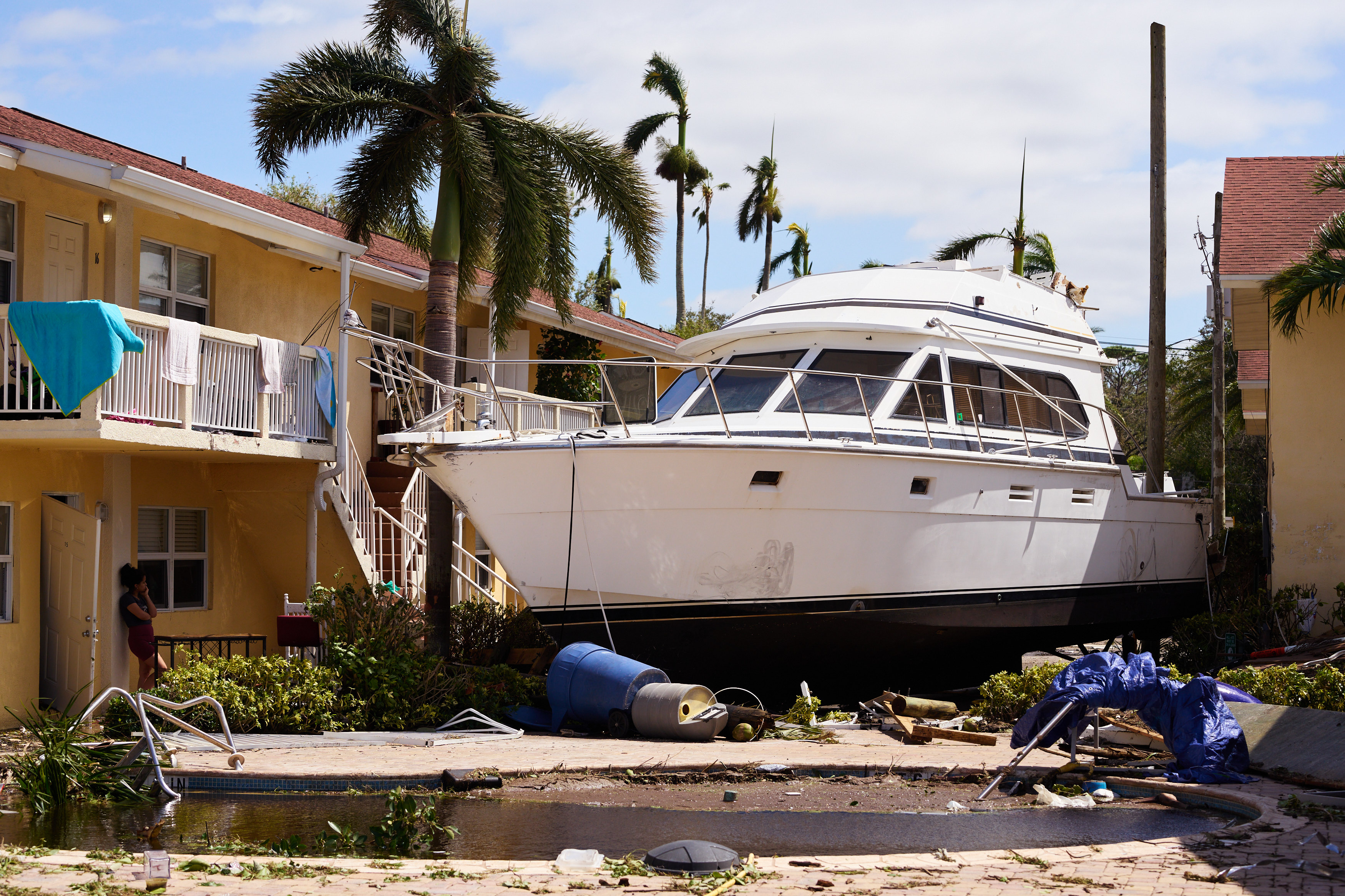 Scenes from Fort Myers in the aftermath of Hurricane Ian