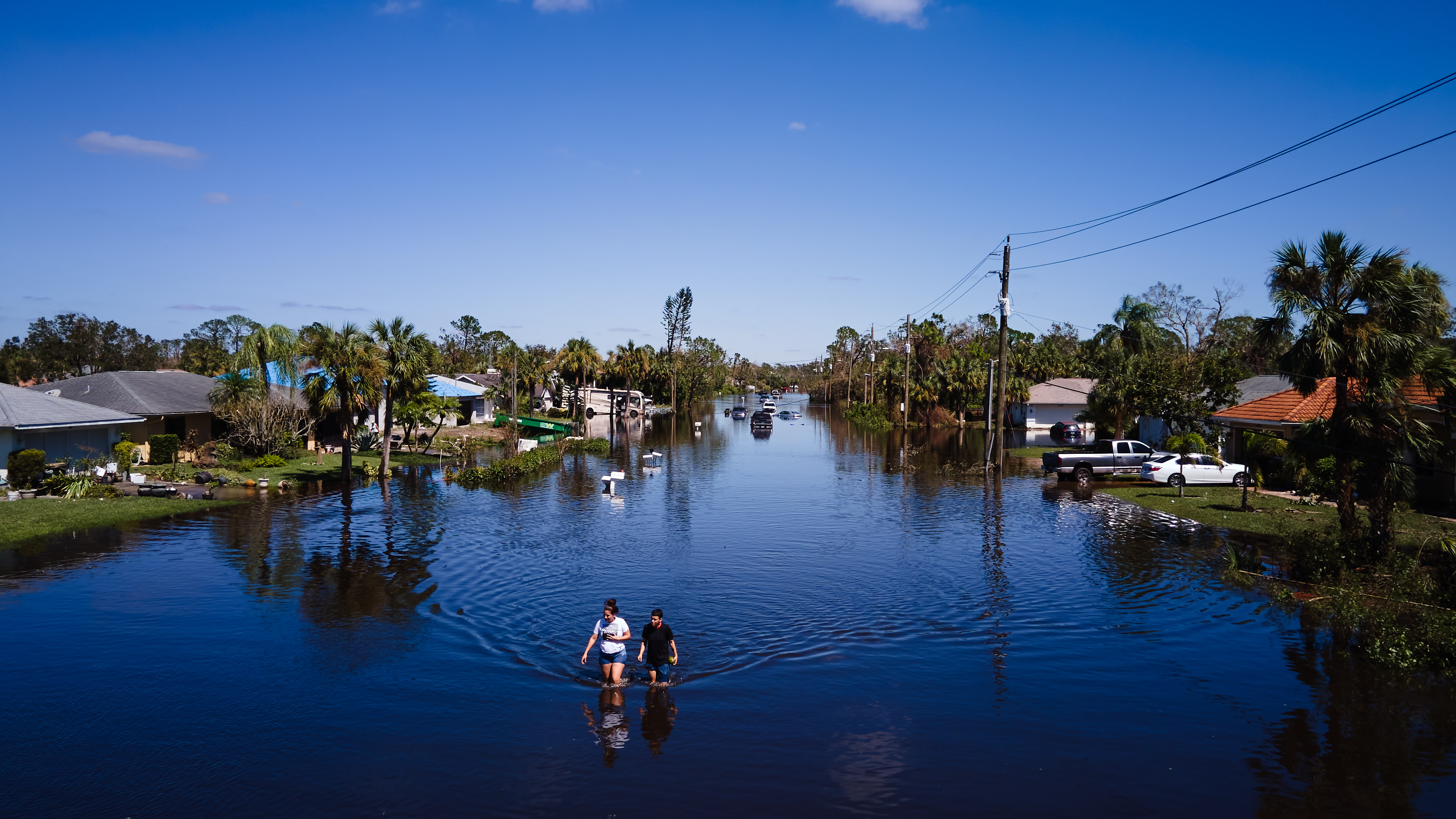 Scenes from North Port in the aftermath of Hurricane Ian