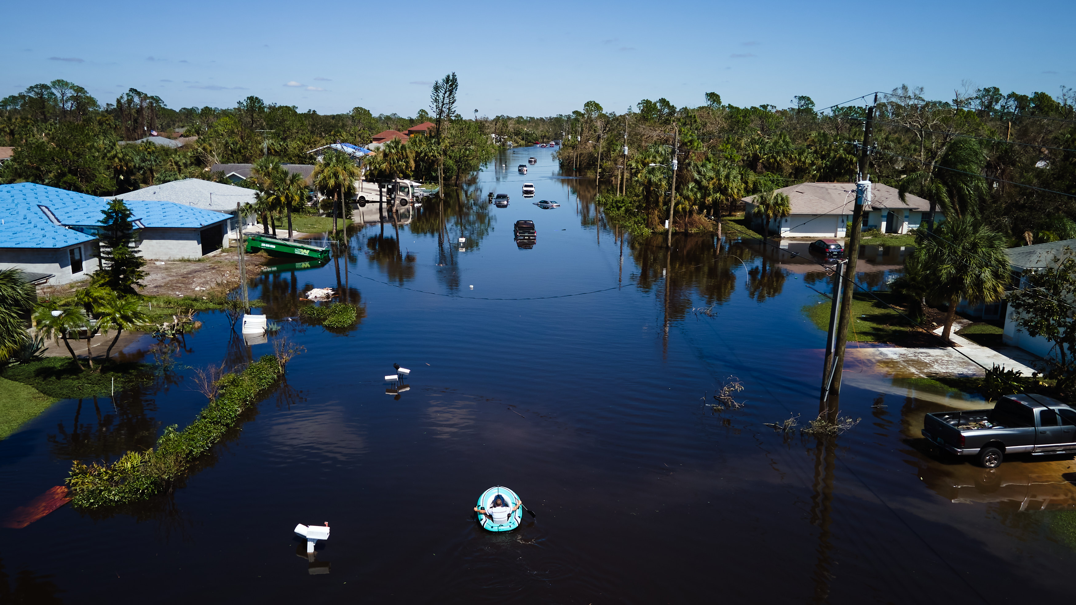 Scenes from North Port in the aftermath of Hurricane Ian