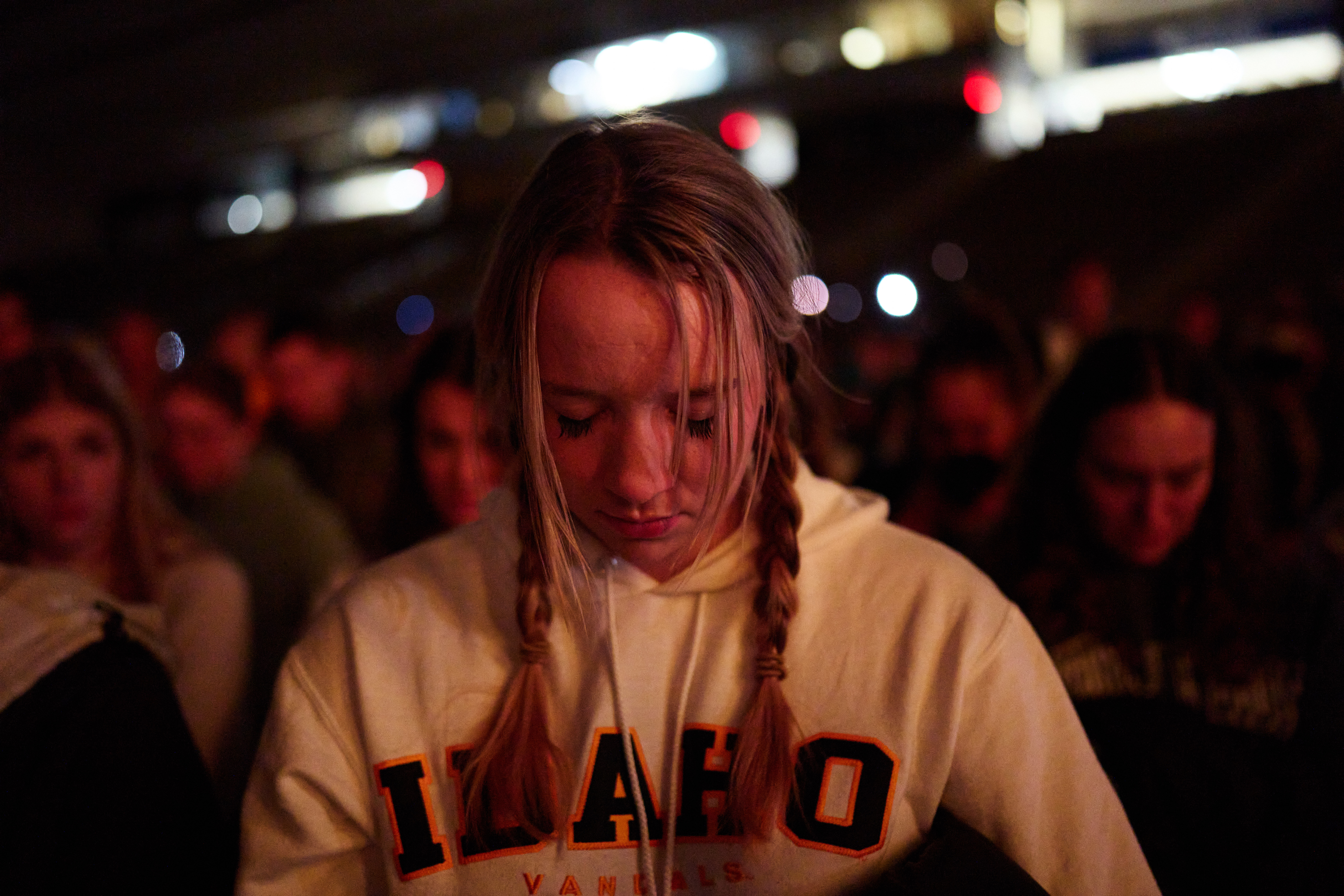Vigil for University of Idaho quadruple homicide victim