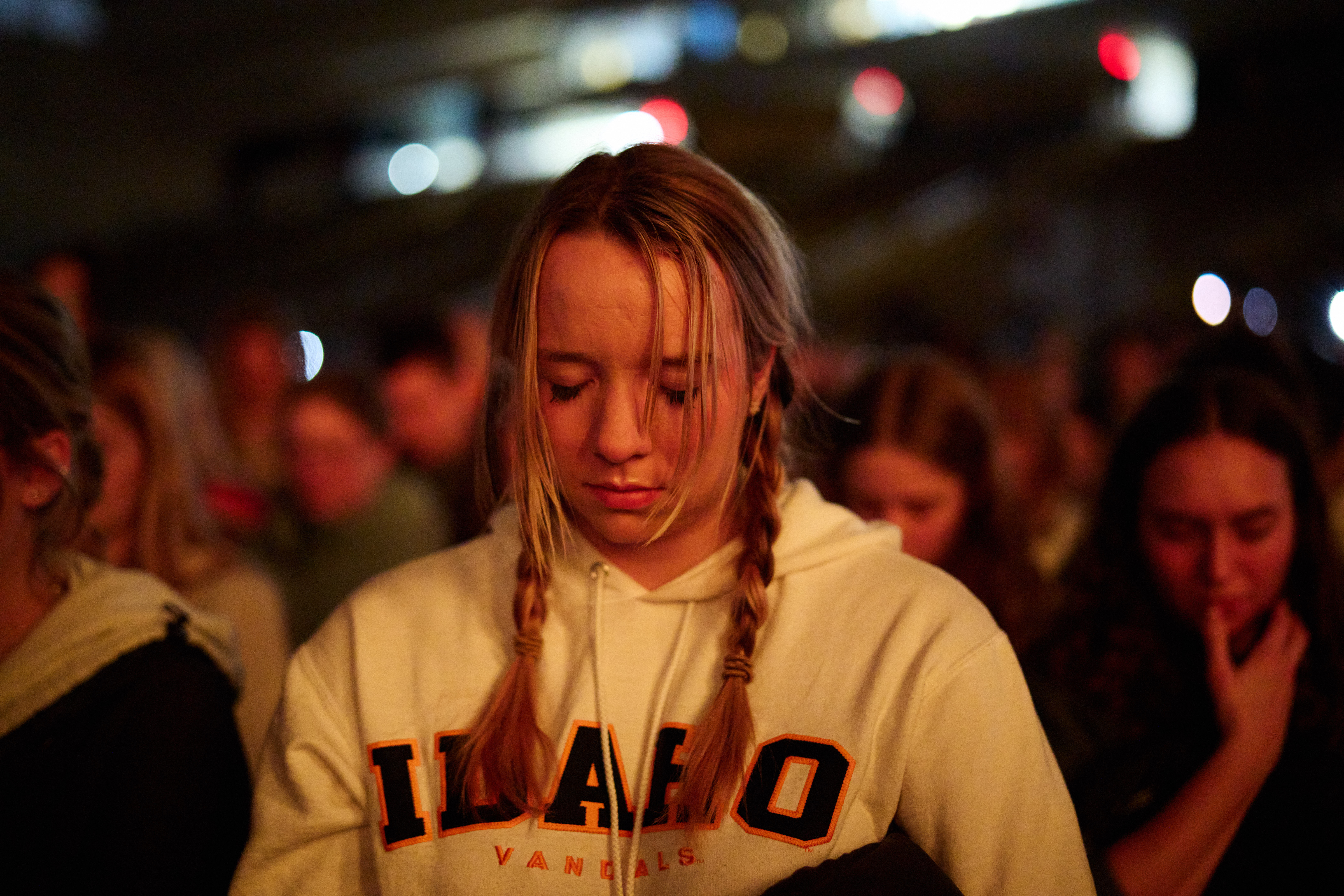 Vigil for University of Idaho quadruple homicide victim