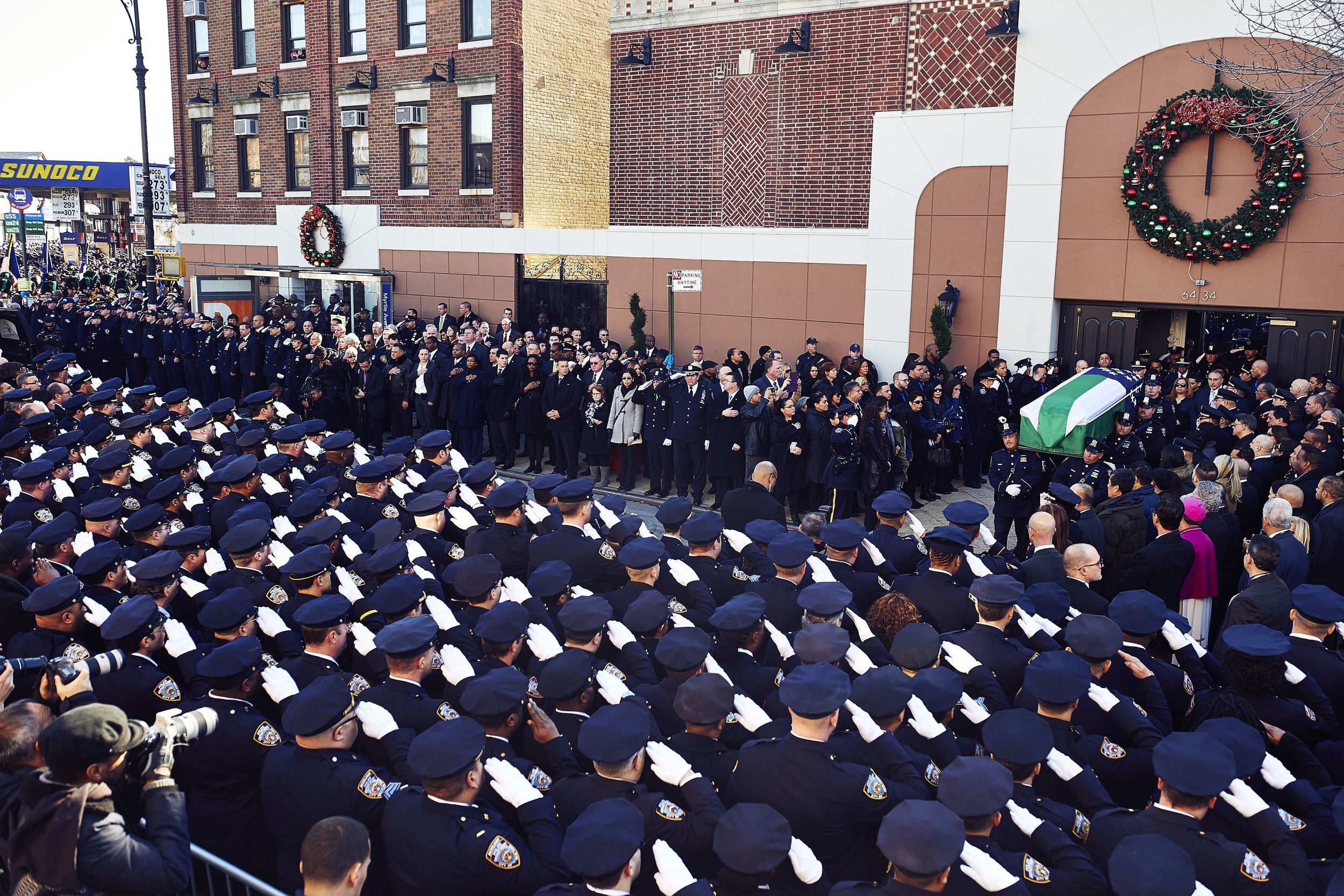 Funeral for police officer Rafael Ramos